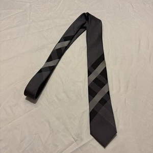 Alfani Men’s Silk Tie – Classic Stripe Pattern, Preowned - Picture 1 of 5
