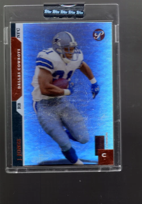 A9307- 2005 Topps Pristine Uncirculated #29 Julius Jones C /750 - NM-MT - Image 1 of 2