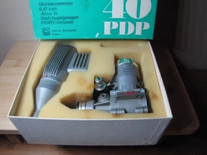 Vintage HP 40 PDP glow model Aero engine - Picture 1 of 8