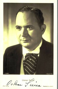 Oskar Sima Original Signature On Ross Card No. 5548