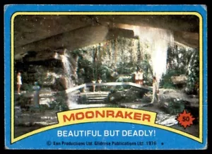 1979 Topps James Bond Moonraker #50 schön, aber tödlich - Bild 1 von 2