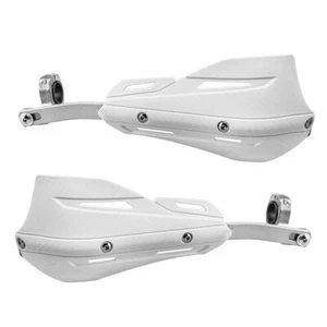 Universal Motorcycle 7/8'' 1 1/8'' Handlebar Handguards Hand Guards Protector - Foto 1 di 3