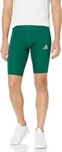 Adidas Training Alphaskin Sport Short Tights Dark Green 3XL Shorts - Picture 1 of 6