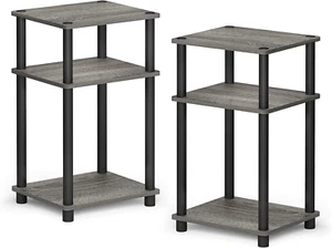 Just 3-Tier Turn-N-Tube End Table / Side Table / Night Stand / Bedside Table ... - Picture 1 of 1
