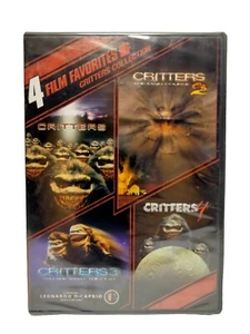 4 Film Favorites Critters Collection DVD 1-4 Horror Movies Creature New Sealed - Picture 1 of 2