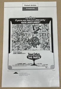THE PARTY PRESSBOOK BLAKE EDWARDS PETER SELLERS (1968) - Imagen 1 de 4