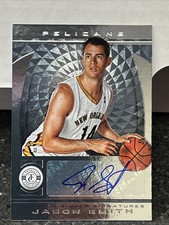 2013-14 Panini Totally Certified Autographs #215 Jason Smith Auto Pelicans 🔥