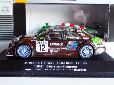 1/43 Vitesse Onyx Mercedes C Class UPS Team AMG #12 ITC 1996 Fittipaldi Brazil - Immagine 1 di 4