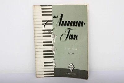 Die Akkordeon-Fibel von Hans Luders Band I Edition Hohner Learning Book NR10141 - Image 1 of 4