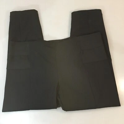 Pantalones cortos al tobillo Thalia Sodi XL negros Foto 1 de 4