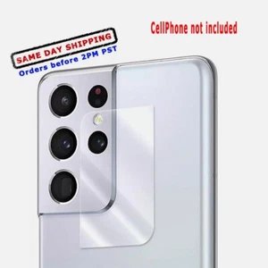 9H Back Camera Lens Tempered Glass Screen Protector for Samsung Galaxy S21 Ultra - Picture 1 of 3