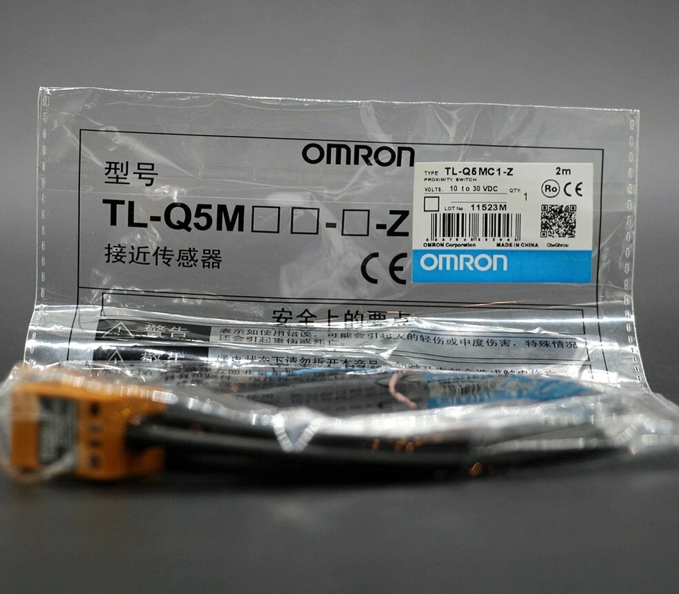 5pcs OMRON TL-Q5MC1-Z Proximity Sensor 2M 10-30VDC