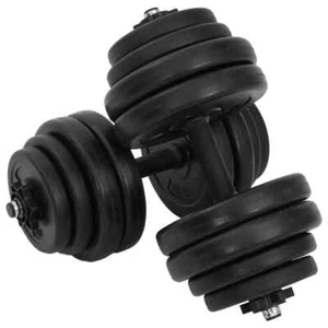 Dumbbells Weight Plate Barbell Training Fitness Free Weight 2x33.1 lb vidaXL - Picture 1 of 15