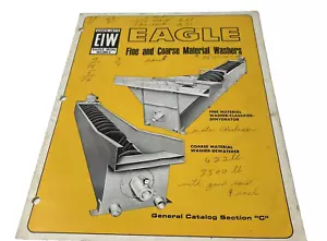 1967 Eagle Iron Works Fine And Course Material Washers Catalog Brochure - Picture 1 of 21