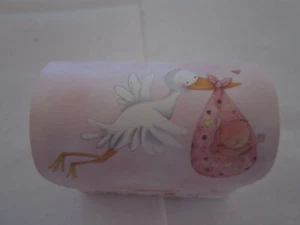 Geschenk-Box zur Geburt/Taufe Baby Mädchen Geldgeschenk Mitbringsel, 18 Stück - Bild 1 von 4