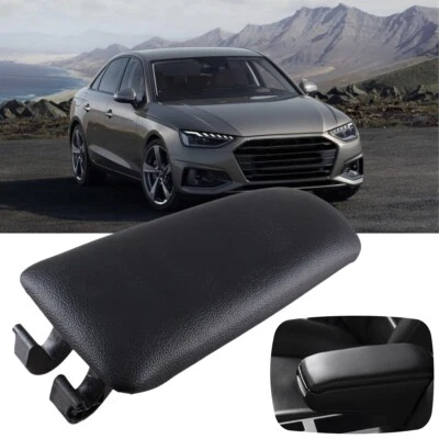 For Audi A4 B6 B7 2002 - 2007 Armrest Arm Rest Center Console Lid Cover Leather Foto 1 de 4