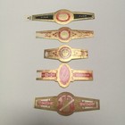 5 Vintage Zigarren Bauchbinden Cigarbands VEB Regalia Coronitas Suerdieck
