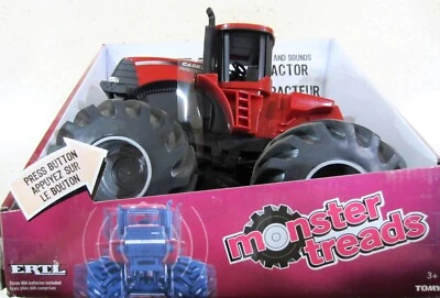 ERTL Case IH Steiger 4WD Monster Tread Tractor #46016 Shake And Sound Feature! - Image 1 of 4