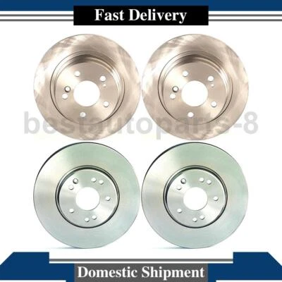 Rotor de freio a disco dianteiro traseiro Brembo compatível com 1990 1991 1992 1993 Mercedes-Benz 300SL - Imagem 1 de 4