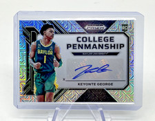2023 Panini Prizm Draft Picks College Penmanship Mojo Auto Keyonte George /25