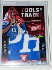 2014-15 Panini Black Friday Tools of the Trade Relic #1 Joel Embiid rc