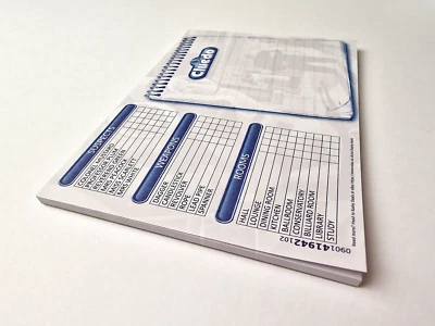 Cluedo Detective Notebook Spare Notepad