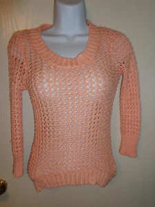 women's sweater Rue21 light orange size S Excellent - Picture 1 of 1