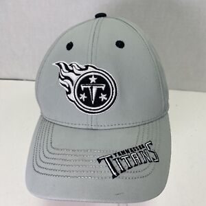 NFL Team Apparel Tennessee Titans Gray Adjustable Baseball Ball Cap Hat