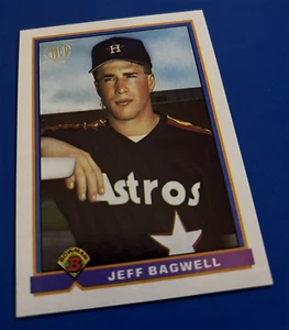 Jeff Bagwell Bowman (1991) MVP Rookie / RC, Houston Astros, High Grade* - Picture 1 of 1