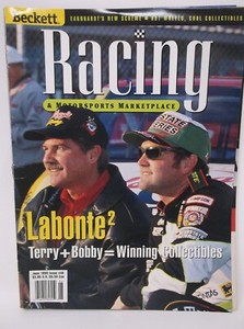 Beckett Racing June 1998 Labontes on Cover