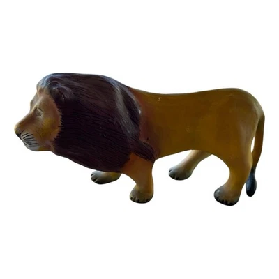 Sergio Bustamante Style Papier-Mâché Lion Sculpture Figure - 14" - Image 1 of 4