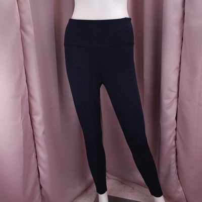 Athleta Women's Navy Blue Delancey Herringbone Ankle Leggings Pants Small - Image 1 of 4