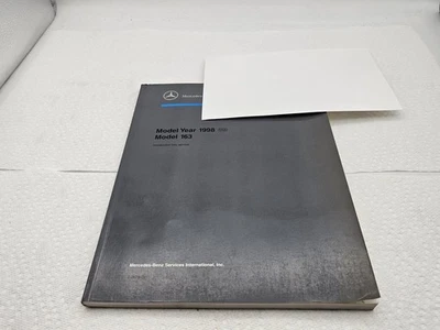 1998 Mercedes Benz Model 163 Intro Service Manual Repair W163 M-Class M Class - Image 1 of 4