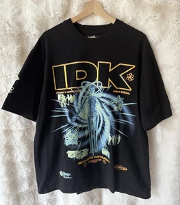 COOL SHIRTZ Very Cool The IDK T Shirt Black Print Size L - Picture 1 of 7