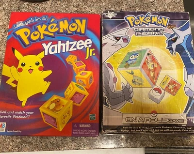 Vintage 1998 Pokemon Yahtzee Jr. - Complete- Milton Bradley Hasbro - Image 1 of 4
