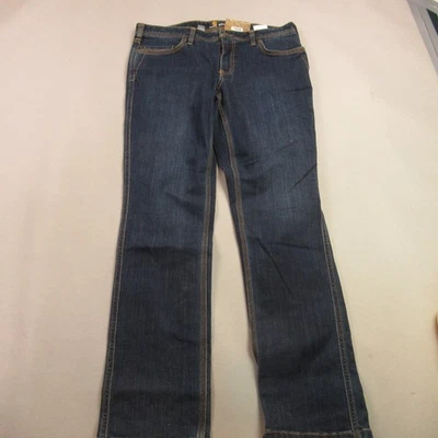 Jeans Carhartt para mujer 12 bolsillos de pierna recta al aire libre denim al aire libre Foto 1 de 4