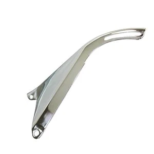 Chevy BBC 396-454 Short Water Pump SWP Driver Side Top Alternator Bracket Chrome - Picture 1 of 1