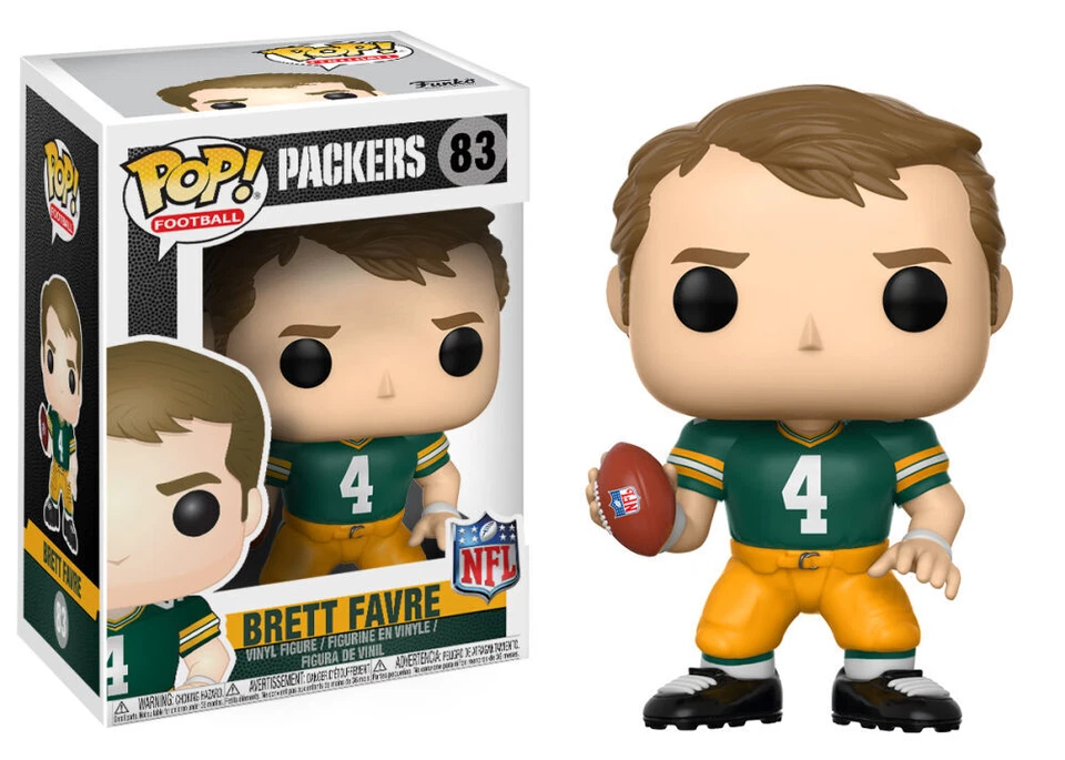 Funko Pop! Vinyl: Brett Favre (Green Bay Home) #83