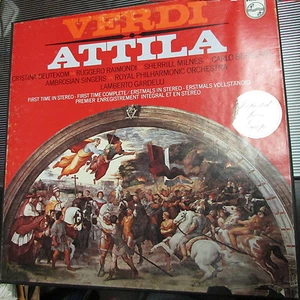 GRÜNE ATTILA PHILIPS LP IMPORT NIEDERLÄNDISCH DEUTEKOM RAIMNODI MILNES BERGONZI - Bild 1 von 1