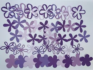 🩵40 CONSTRUYE UNA FLOR papel cartulina adornos troquelados - Imagen 1 de 25