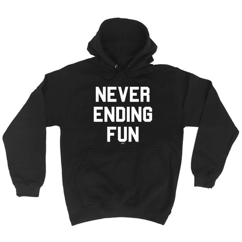 VETEMENTS Never Ending Fun Novità Abbigliamento Uomo Donna Divertente Regalo Felpa con Cappuccio