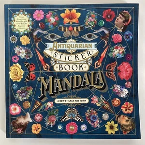 The Antiquarian Sticker Book: Mandala (Paperback or Softback) - Picture 1 of 7