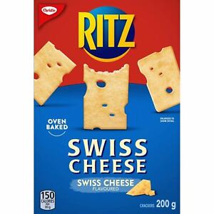 Christie RITZ SWISS CHEESE Crackers, 200g/7.1oz., {Imported from Canada}