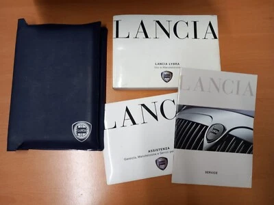 BROCHURE LIBRETTI USO E MANUTENZIONE LANCIA LYBRA [954] - Immagine 1 di 4