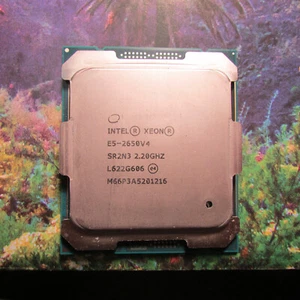 SR2N3 Intel Xeon E5-2650 V4  2.20GHz 12-Cores 30MB 14nm LGA2011-3 CPU Processor - Picture 1 of 1