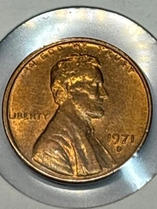 1971 D Lincoln Cent Double Die Reverse (DDR) ERROR. Nice Coin! - Picture 1 of 5