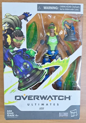 Overwatch Ultimates Lucio 5.5" Action Figure - Hasbro Blizzard 2018 Cover