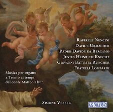 Organ Music in Trento in the times of Count Matteo Thun, Vebber, audioCD, New, F