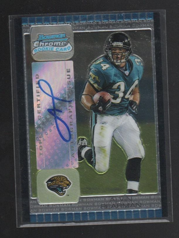 ALVIN PEARMAN   2005 BOWMAN CHROME ROOKIE CARD AUTO #239 - Image 1 of 1