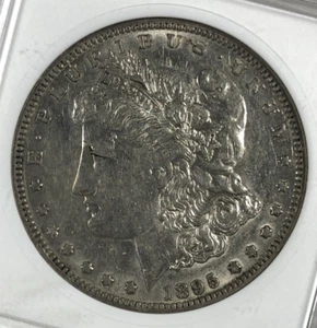 1895-O Morgan Dollar 1.00. ANACS AU50 Good Luster. - Picture 1 of 5